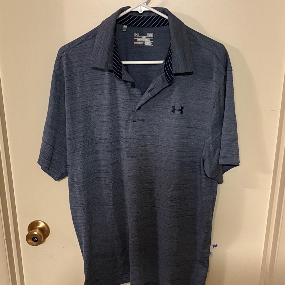 Under Armour Men's Charcoal Polo Shirt
